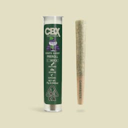 Picture of theCannabiotixCBX   Grape Gasby   .75g Pre Roll