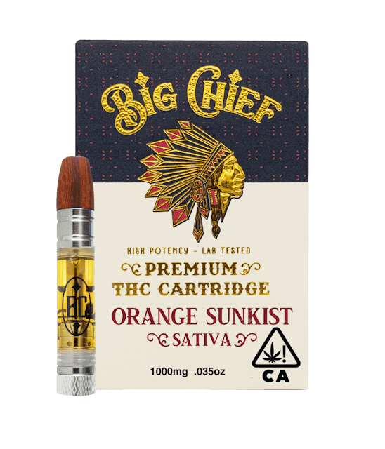 Orange Sunkist - Big Chief 1G Cart