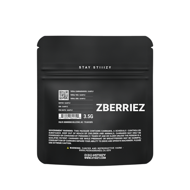 ZBERRIEZ - BLACK LABEL 3.5G