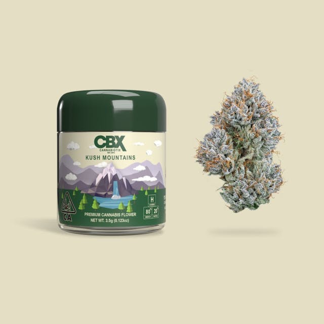 image of Cannabiotix Kush Mountains Premium Cannabis Flower 3.5g : Flowers