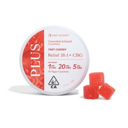 Picture of thePLUS + Tart Cherry Relief Gummies