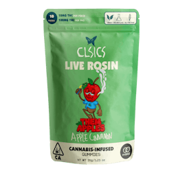 Picture of theCLSICS RosinThem Apples   10Pk GUMMIES LIVE ROSIN INFUSED 