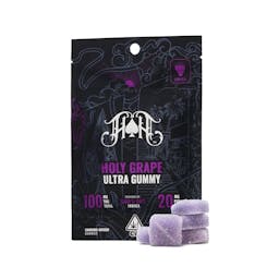Picture of theHeavy HittersHoly Grape Gummies   100mg THC