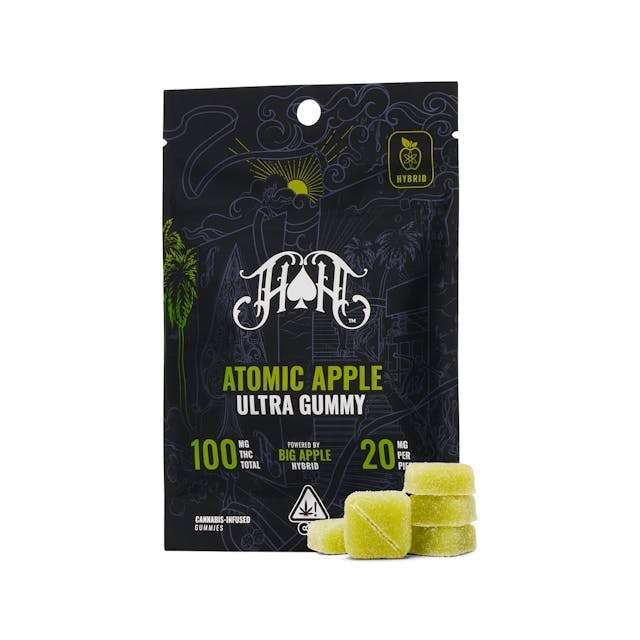 Atomic Apple  100mg THC Gummy Pack