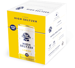 Picture of thePabst (PBR)PBR Infused Seltzer High Lemon 10mg 4pk