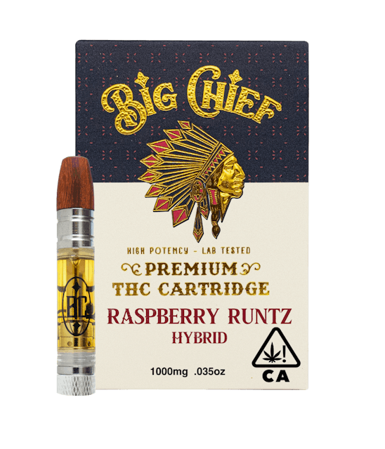 Raspberry Runtz - Big Chief 1G Cart