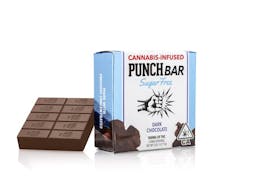 Picture of thePunch Edibles & ExtractsPunch Bar Sugar Free   Dark Chocolate 100mg