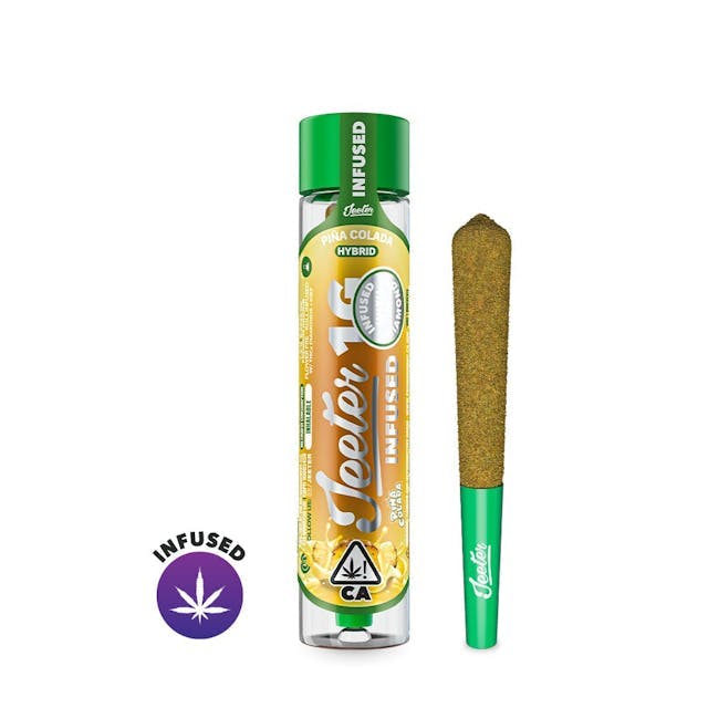 image of Jeeter Pina Colada Infused  Joint 1g : PreRol Infused