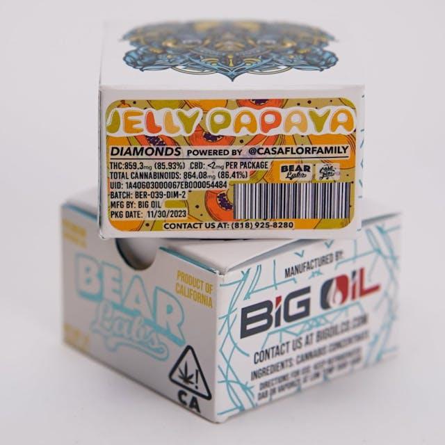 image of Bear Labs Jelly Papaya   Diamonds 1g : :  : Concentrates