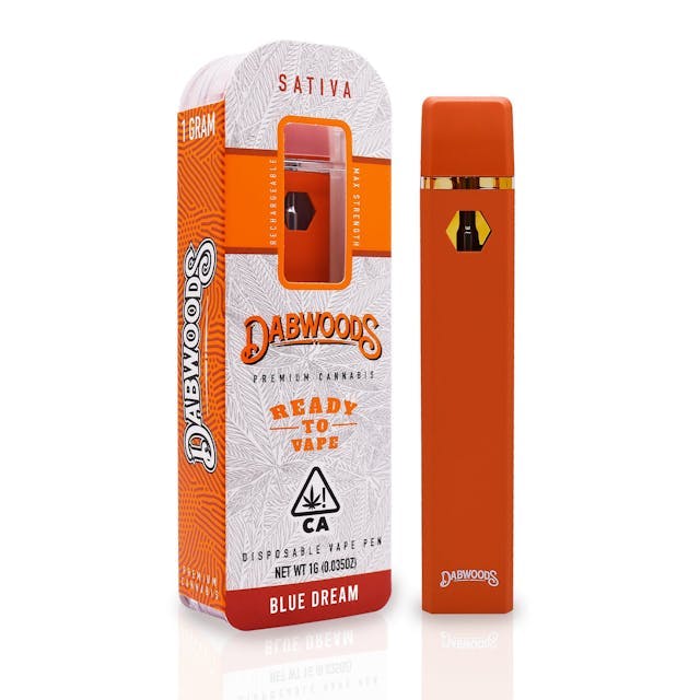 image of Dabwoods BLUE DREAM 1G DISPOSABLE : Vape Pens