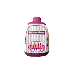 Picture of theBackpackboyzWhite Guava Gelato Disposable Backpacks 1g