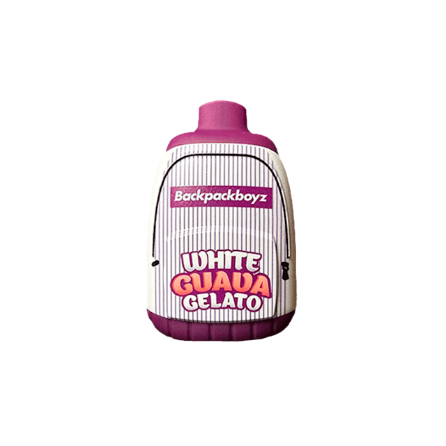 image of Backpackboyz White Guava Gelato Disposable Backpacks 1g : Vape Pens