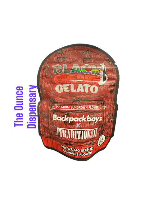 image of Backpackboyz Black Cherry Gelato  14g Backpack Boyz : Flowers