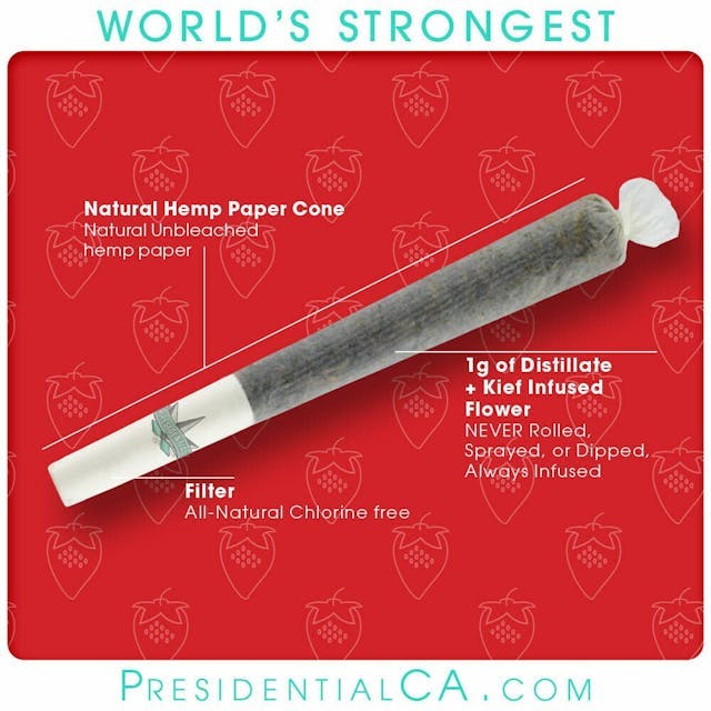 Infused Moonrock Preroll Strawberry