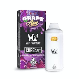 Picture of theWest Coast CureGrape Ape Disposable CUREbar   1G