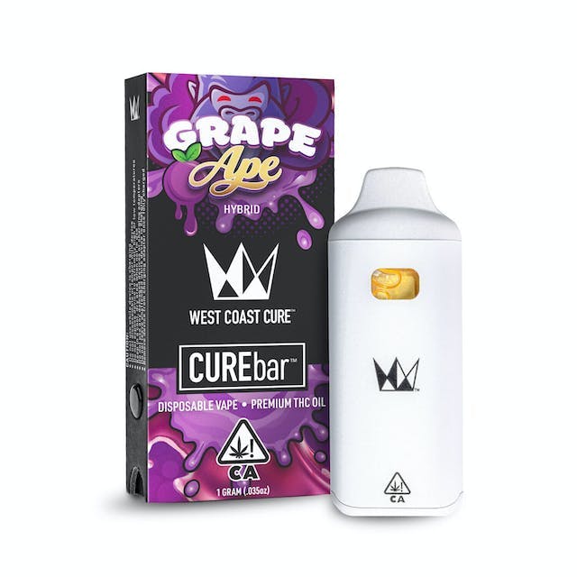 Grape Ape Disposable CUREbar - 1G