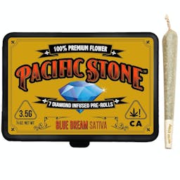 Picture of thePacific Stone Diamond Infused Prerolls 0.5g Sativa Blue Dream 7 Pack 3.5g