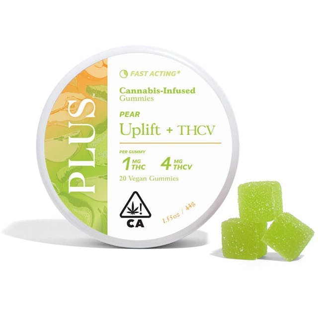 PLUS+ Pear Uplift Gummies - 10-Pack
