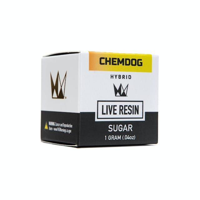 image of West Coast Cure Chemdog Live Resin Sugar : Concentrates