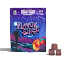 Picture of theFlavor BurstElderberry Peach   Gummies 20 Pack (100mg)