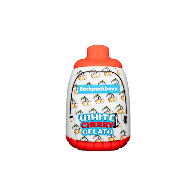 White Cherry Gelato Disposable Backpacks Live Resin1g