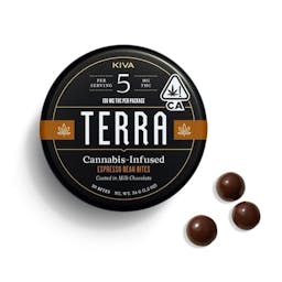 Picture of theKiva ConfectionsTerra Dark Chocolate Espresso Beans