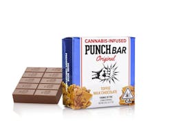 Picture of thePunch Edibles & ExtractsToffee Milk Chocolate PunchBar