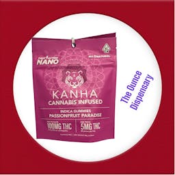 Picture of theKANHAKE   THC   NANO Indica Passionfruit Paradise 100mg (5 mg/each) 