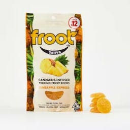 Picture of theFroot Pineapple Express Gummies   100mg