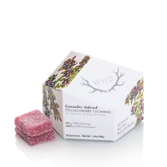 image of WYLD    Huckleberry Gummies   10 Pack : Edibles