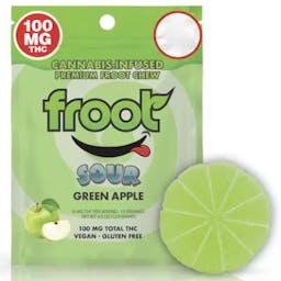 Picture of theFroot Sour Gummy Green Apple 100mg