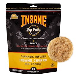 Picture of theBig Pete's TreatsInsane Churro Cookies Indica 100mg (10pk)