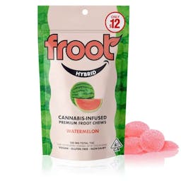 Picture of theFroot Watermelon Gummies   100mg