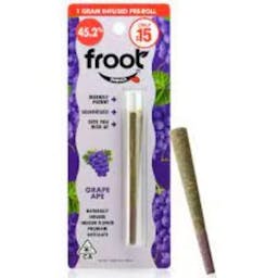 Picture of theFroot Preroll Grape 1g