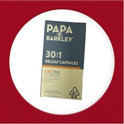 Picture of thePapa & BarkleyCapsules  30CBD:1THC  FG 30ct Papa and Barkley