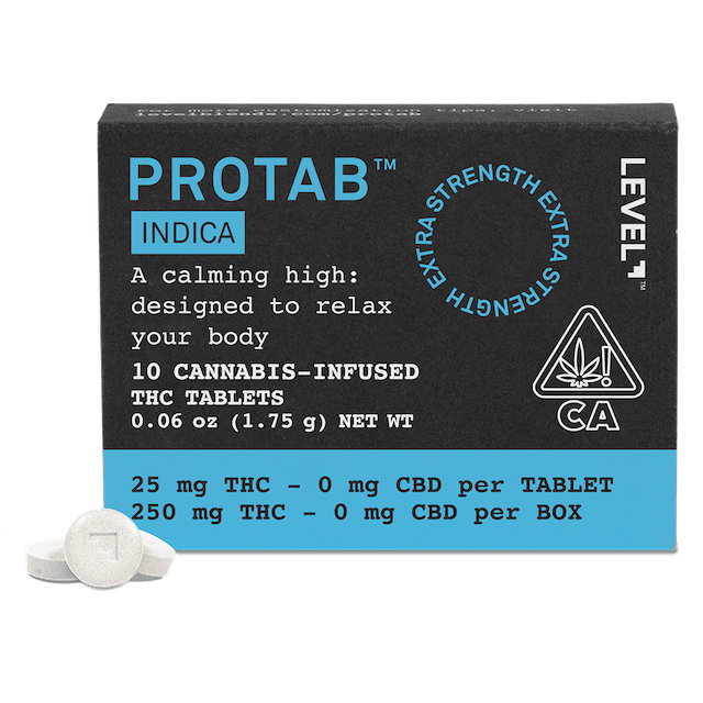 image of Level Protab  Indica : Edibles