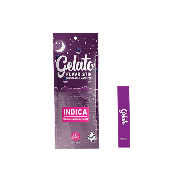 image of Gelato Grape Soda  Disposables  Indica (1g) : Vape Pens