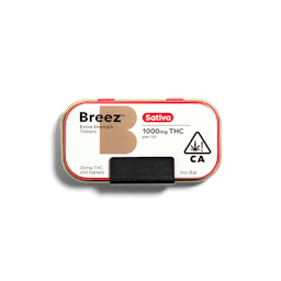 Picture of theBreezExtra Strength Tablet Tins (Sativa, 1000 MG THC)