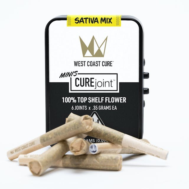 Sativa Mix - .35g CUREjoint 6 Pack Minis