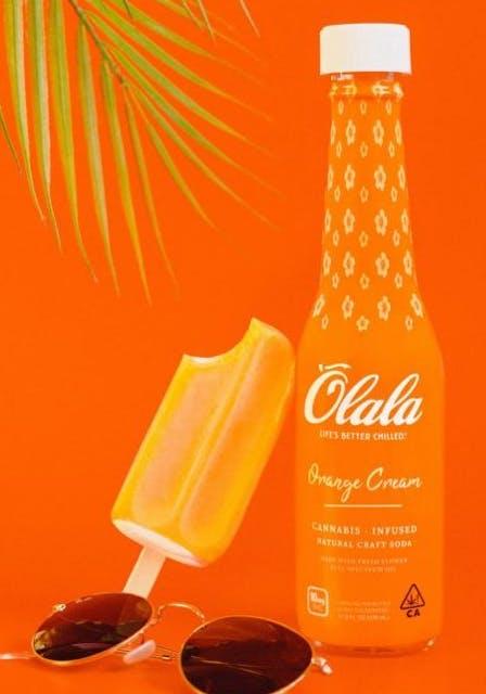 image of Olala , Orange Cream Infused, 100mg beverage : Drinks