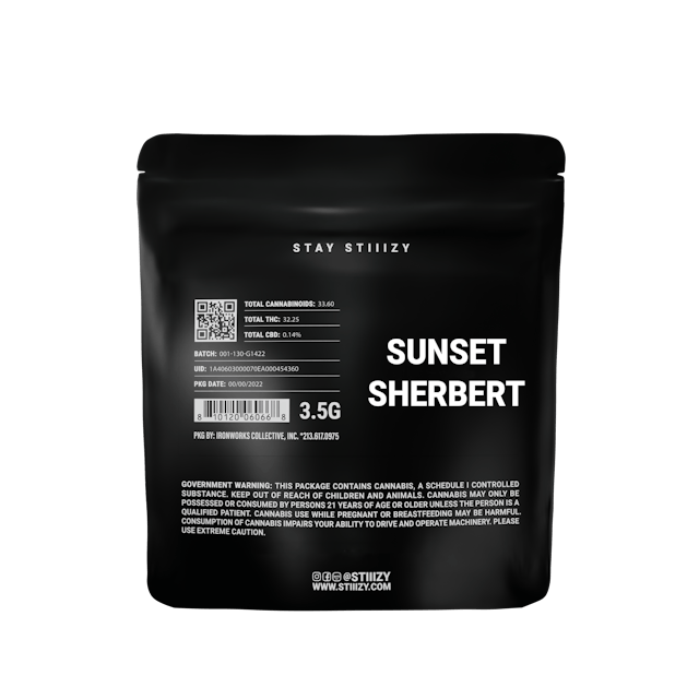 Sunset Sherbert Black Label 3.5g