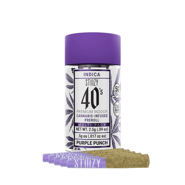 Purple Punch 40's Multi-Pack  2.5g STIIIZY