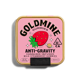 Picture of theBreezAnti Gravity Wild Strawberry Gummy Tin Single Unit (Indica, 100 MG THC)