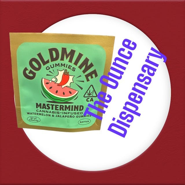 Mastermind Watermelon & Jalapeño Gummy  (Sativa, 10 MG THC) MMO
