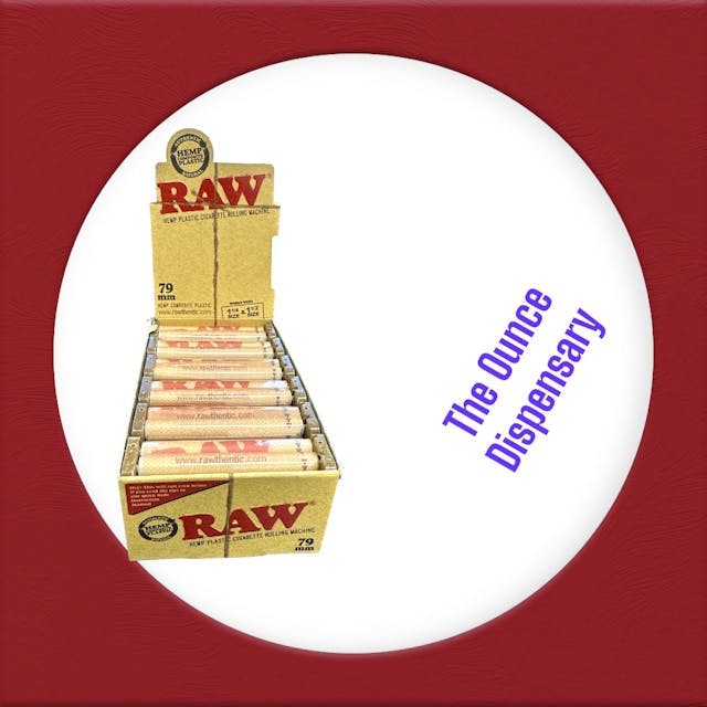 Raw 2 Way adj Roller 79mm (1,1/4 and 1,1/2 Paper Sizes)