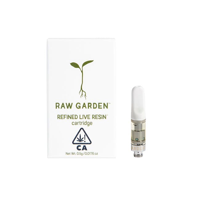 image of Raw Garden Lime Blossom 0.5g ,  : Vape Cart