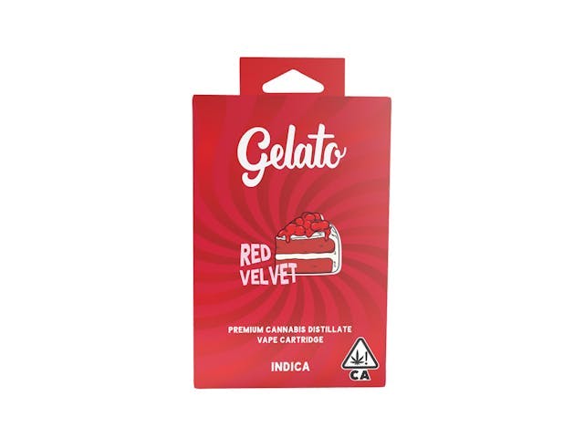 image of Gelato Red Velvet Cart : Vape Cart