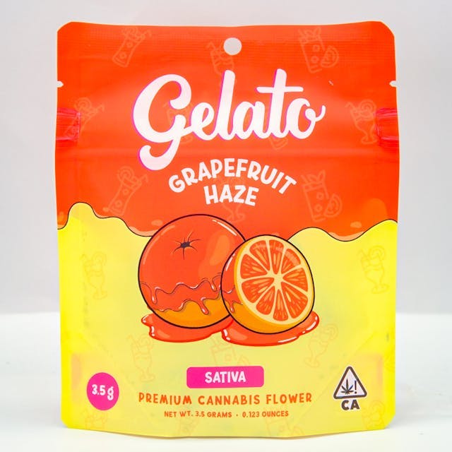 image of Gelato Grapefruit Haze    3.5g : Flowers