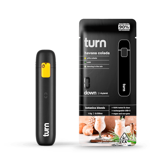 image of turn neon nectar   1G Disposable (s hybrid)  TURN : Vape Pens