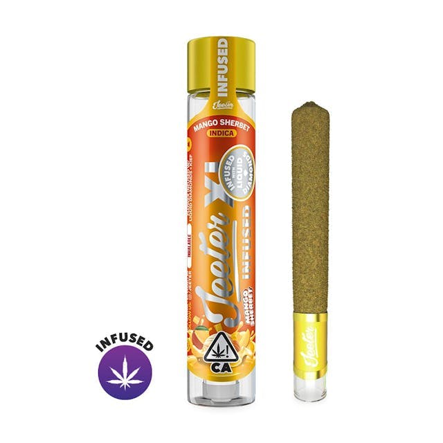 image of Jeeter Mango Sherbet  XL Infused Joint   2g : PreRol Infused